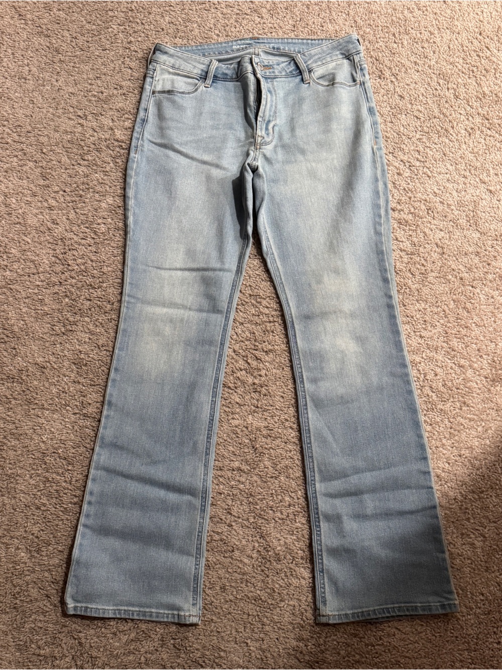 Old Navy Light Blue Mid Rise Wow Bootcut Jeans